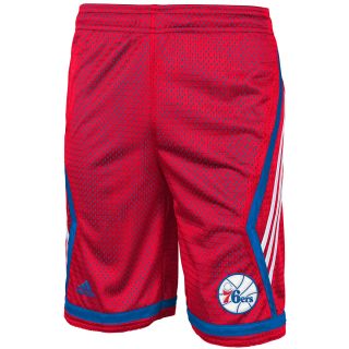 adidas Youth Philadelphia 76ers Chosen Few Illuminator Basketball Shorts   Size