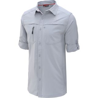 GERRY Mens Tree Line Long Sleeve Shirt   Size 2xl, Metal