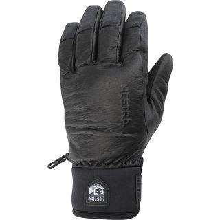 HESTRA Alpine Touch Gloves   Size 7, Black