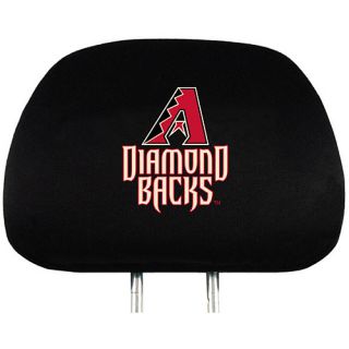 Team ProMark Arizona Diamondbacks Headrest Cover in Black Features Embroidered