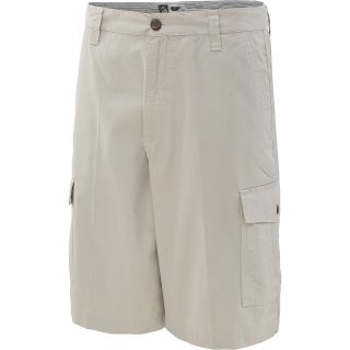 ALPINE DESIGN Mens Opp Cargo Shorts   Size 36, Oyster Grey