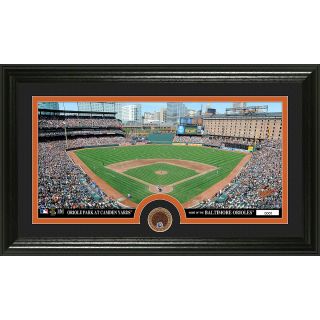 The Highland Mint Baltimore Orioles Infield Dirt Coin Panoramic Photo Mint