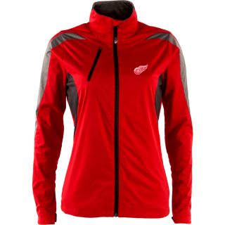 Antigua Detroit Red Wings Womens Discover Jacket   Size Small, Red Wings Red