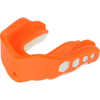 SHOCK DOCTOR Adult Gel Max Flavor Fusion Convertible Mouthguard   Orange   Size
