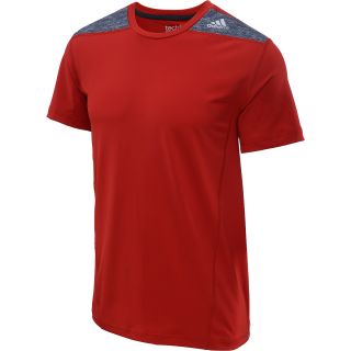 adidas Mens TechFit Base Short Sleeve Graphic T Shirt   Size Small,