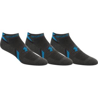 UNDER ARMOUR Mens Training No Show Socks   3 Pack   Size Large,