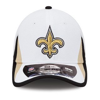 NEW ERA Mens New Orleans Saints Training Camp 39THIRTY Stretch Fit Cap   Size