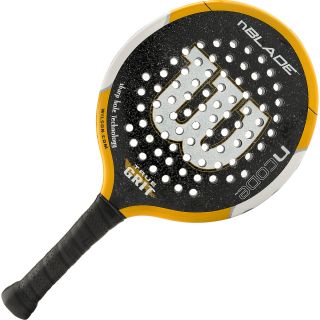 WILSON nBlade Platform Tennis Paddle   Size 4 1/4 Inch (2), Green Spark/black