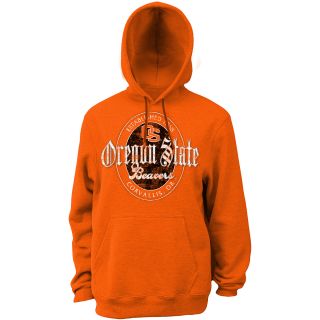 Classic Mens Oregon State Beavers Hooded Sweatshirt   Orange   Size XL/Extra