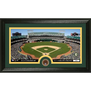 The Highland Mint Oakland As Infield Dirt Coin Panoramic Photo Mint (GAME1555K)