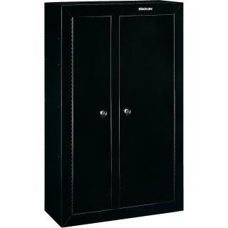 Stack On 10 Gun Double Door Cabinet   Size Garage Delivery, Black (GCDB 924 