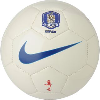 NIKE Korea Supporters Soccer Ball   Size 4, White/red