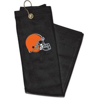 Wincraft Cleveland Browns Black Embroidered Golf Towel (A9197966)