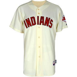 Majestic Athletic Cleveland Indians Blank Authentic Alternate Cool Base Ivory