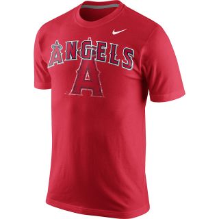 NIKE Mens Los Angeles Angels of Anaheim Team Issue Woodmark Short Sleeve T 