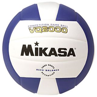 Mikasa VQ2000 Micro Cell Indoor Volleyball, Royal/white (VQ2000 ROY)