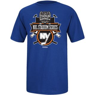 REEBOK Mens New York Islanders NHL Stadium Series Short Sleeve T Shirt   Size