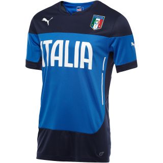 PUMA Mens Italy 2014 Training Replica Soccer Jersey   Size Large, Peacoat