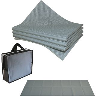 Khataland YoFoMat , Folding ECO Yoga Mat, Extra Long 72x24x1/6(4mm),