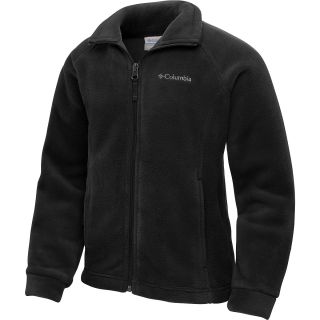 COLUMBIA Girls Benton Springs Fleece Jacket   Size Xl, Black