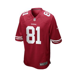 NIKE Mens San Francisco 49ers Anquan Boldin Game Team Color Jersey   Size