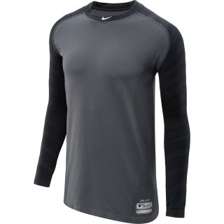 NIKE Mens Pro Combat Core Fitted Long Sleeve Baseball Shirt   Size Xl,