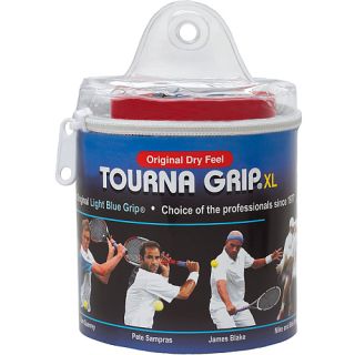 Tourna Grip Original XL 30 Pack in Tour Travel Pouch   Size Each, Blue (TOUR 