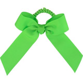 SOFFE Bow Scrunch   Small, Neon Green