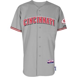 Majestic Athletic Cincinnati Reds Blank Authentic Road Cool Base Jersey   Size