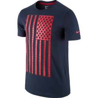 NIKE Mens USA Core Plus Short Sleeve T Shirt   Size Xl, Obsidian