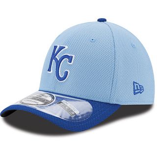 NEW ERA Mens Kansas City Royals Two Tone Diamond Era 39THIRTY Stretch Fit Cap  