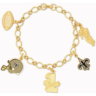 Wincraft New Orleans Saints 5 Charm Bracelet (48573071)