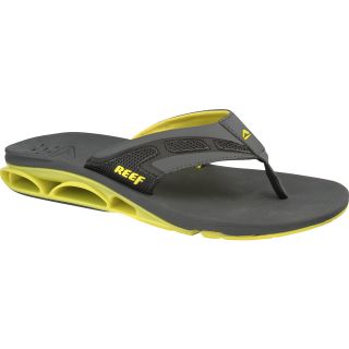 REEF Mens X S 1 Sandals   Size 11, Black/volt