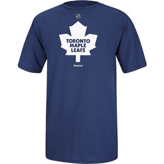 REEBOK Mens Toronto Maple Leafs Primary Logo Short Sleeve T Shirt   Size