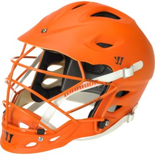 WARRIOR TII Matte Lacrosse Helmet, Orange