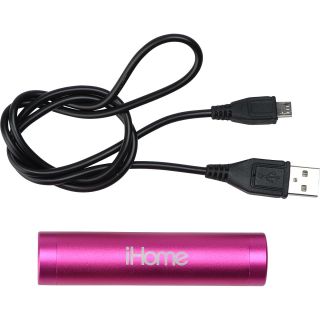 iHOME Universal Rechargeable Battery Pack, Pink