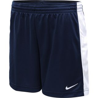 NIKE Womens Academy Knit Soccer Shorts   Size Xl, Navy/white