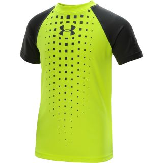 UNDER ARMOUR Boys Done Done Done Short Sleeve Top   Size Medium, High vis