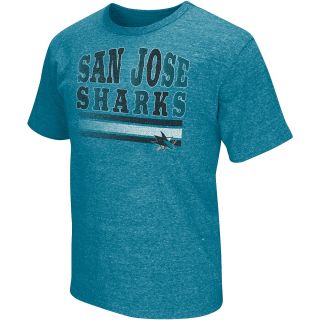 G III Mens San Jose Sharks NHL League Short Sleeve T Shirt   Size Medium