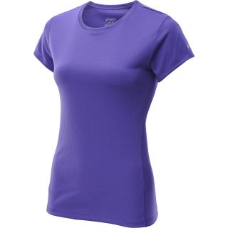 ASICS Womens Core Short Sleeve T Shirt   Size Medium, Purple