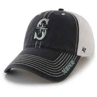 47 BRAND Mens Seattle Mariners Ripley Stretch Fit Cap