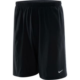 NIKE Mens 9 Stretch Woven Running Shorts   Size Small, Black/anthracite/white