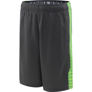 UNDER ARMOUR Boys Done Done Done Shorts   Size Large, Charcoal/lizard