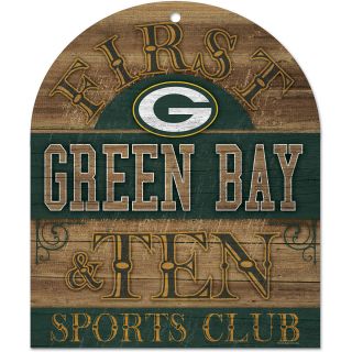 Wincraft Greenbay Packers 10X11 Club Wood Sign (91148010)