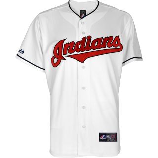 Majestic Athletic Cleveland Indians Nick Swisher Replica Home Jersey   Size