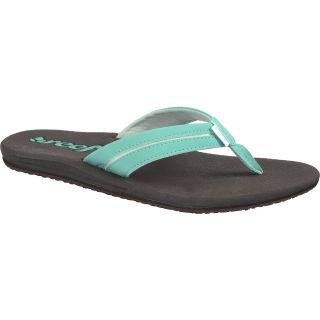 REEF Womens Harmony Sandals   Size 6, Brown/turquoise