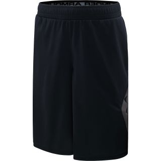 UNDER ARMOUR Boys From Downtown Basketball Shorts   Size Large, Black/charcoal