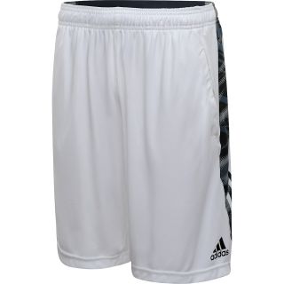 adidas Mens Graphic Ultimate Swat Shorts   Size Large, White/tech Grey