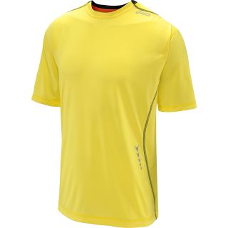 ASICS Mens Tread Short Sleeve Running T Shirt   Size Medium, Yellow