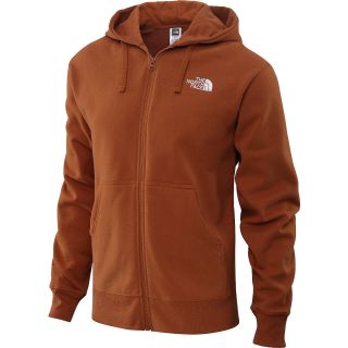 THE NORTH FACE Mens Logo Full Zip Hoodie   Size Small, Bombay Orange